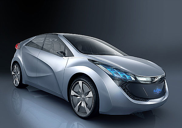 Blue-Will, první koncepční vůz společnosti Hyundai Motor Co. s plug-in hybridním pohonem