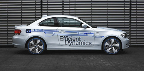 Koncepční studie BMW Concept ActiveE s čistě elektrickým pohonem