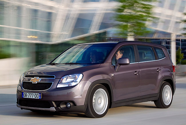 Nový model Chevrolet Orlando je již v prodeji na našem trhu