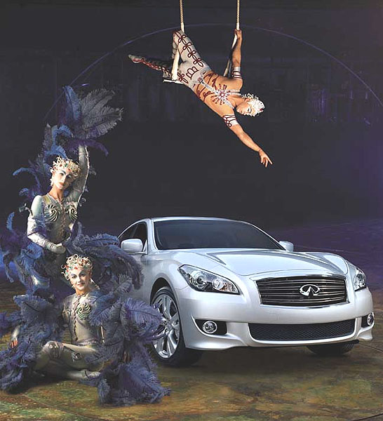 Společnost Infiniti uzavřela partnerství se světově proslulou zábavní skupinou Cirque du Soleil® se sídlem v Montrealu