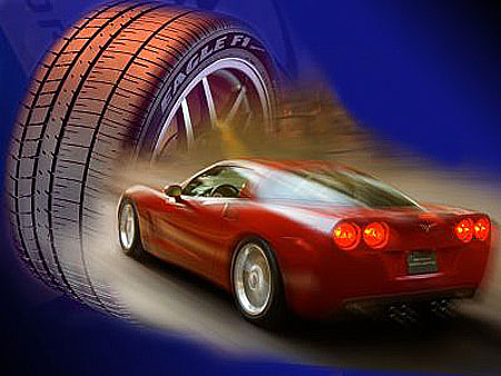 Šestá generace vozů Corvette opět na pneumatikách Goodyear s „runflat“ technologií