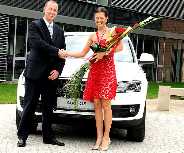Jana Doleželová s Audi Q5