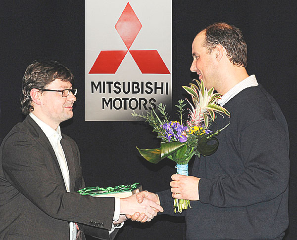 Mitsubishi: Václav Pech si připsal další ocenění