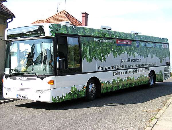Nový autobus Scania OmniLink Ethanol s prakticky nulovou úrovní emisí