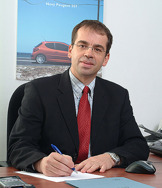 Nový ředitel marketingu a ředitel obchodu ve společnosti Peugeot Česká republika s.r.o.