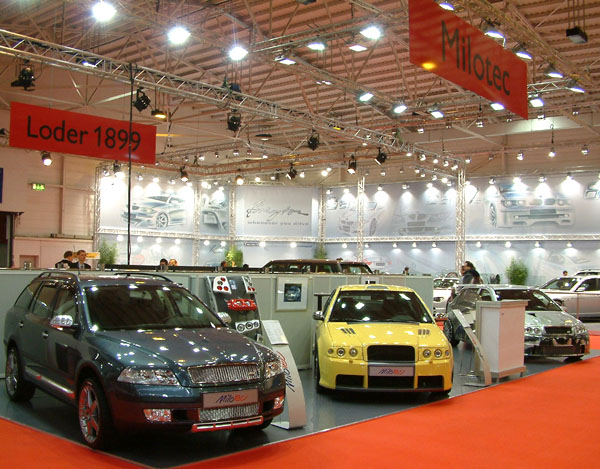 Škoda Octavia II 4x4 Combi na Motor Show v Essenu