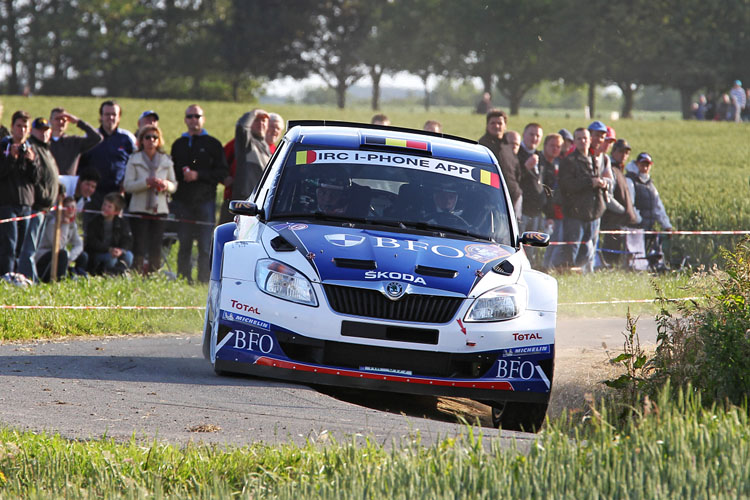 Freddy Loix na Škodě Fabii Super 2000 suverénním způsobem zvítězil v pátém podniku IRC, belgické Ypres Rally