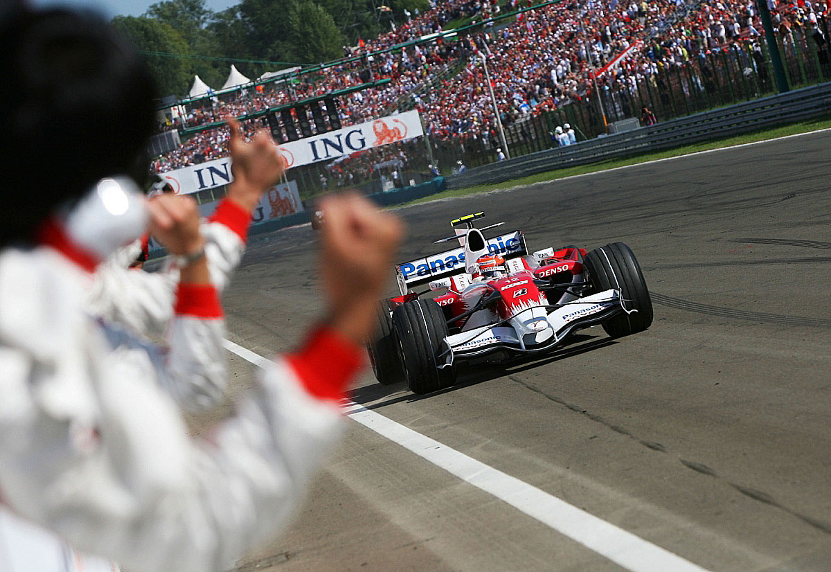 Toyota na Velké ceně F1 v Maďarsku na Hungaroringu