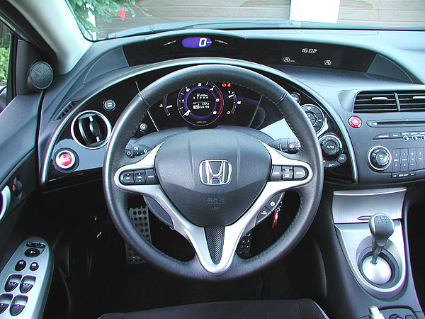Pětidveřová Honda Civic v testu redakce hodnocena na výbornou