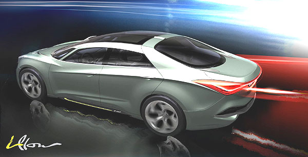 Hyundai na březnovém Autosalonu v Ženevě představí ve světové premiéře koncept i-flow