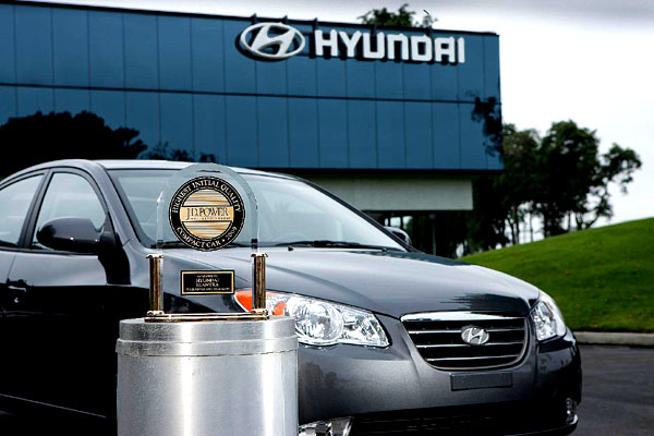 Hyundai je nejlepší neprémiovou značkou v hodnocení počáteční kvality