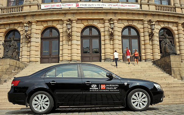Hyundai Motor Czech je partnerem dnes večer zahájovaném hudebního festivalu Dvořákova Praha