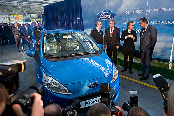 Výroba nového Fordu Ka zahájena