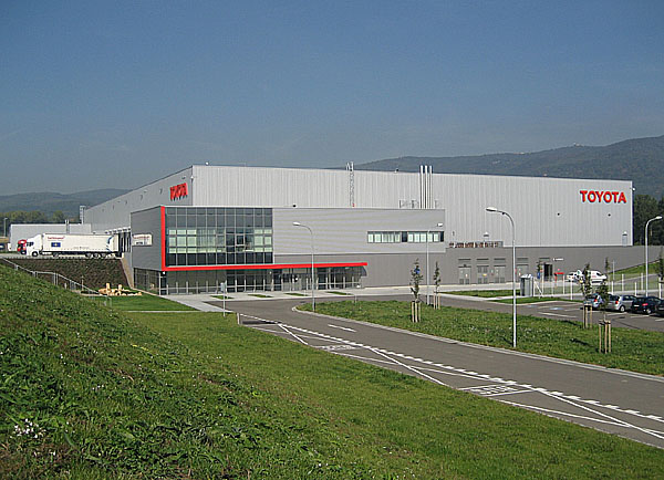 Toyota otevřela nové logistické centrum v ČR