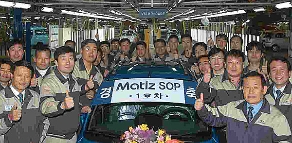 V Koreji se rozjela výroba nového Chevroletu Matiz