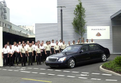 DaimlerChrysler představí přepychový Maybach ve světové premiéře 2. července v New Yorku
