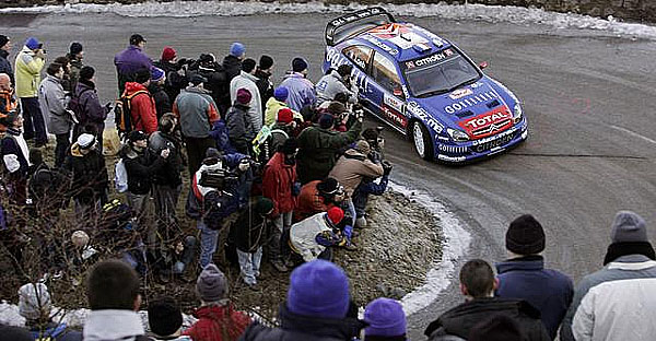 Citroen na Rallye Monte Carlo 20.-22.1.2006
