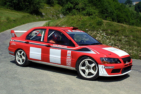 Mitsubishi do rallye s WRC