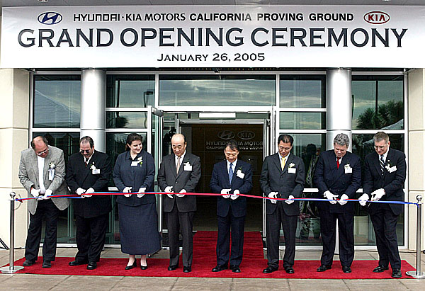 První americký testovací komplex firmy Hyundai ve městě California City ve státě Kalifornie otevřen