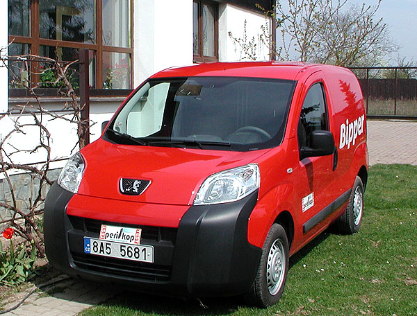 Malý dodávkový Peugeot Bipper v testu redakce