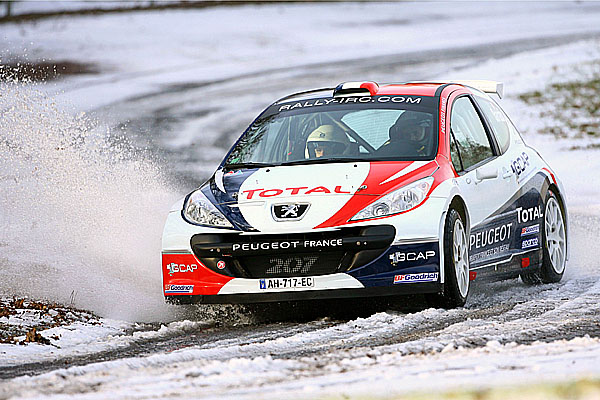 Peugeot na probíhající Rally Monte-Carlo (19.- 23. ledna 2010)