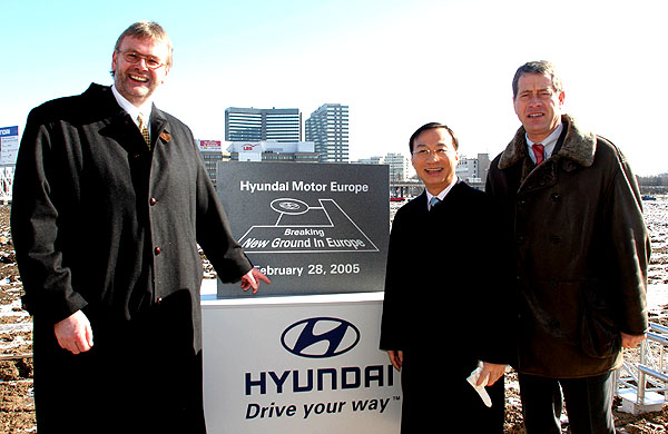 Hyundai staví novou evropskou centrálu v Offenbachu
