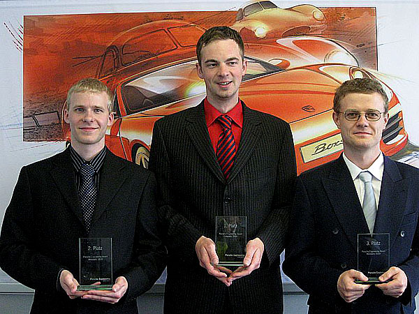 Porsche oceňuje absolventy ČVUT