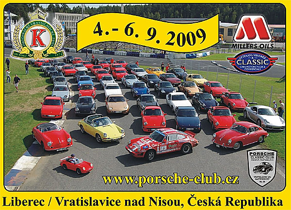 16. Porsche Classic Festival 4.- 6.září 2009 v Liberci a Vratislavicích nad Nisou