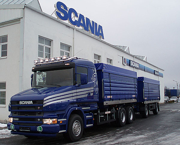 Poslední nákladní Scania s kabinou typu T v ČR předána majiteli