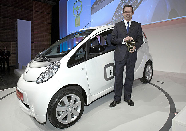 Grünes Lenkrad 2010: prestižní ocenění pro Peugeot i0n v Německu