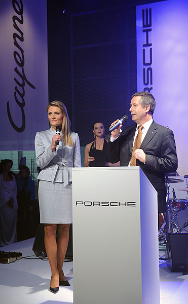 Nový Cayenne představen na Porsche party