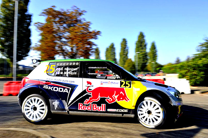 Francouzská rally byla pro Red Bull ŠKODA tým nešťastná