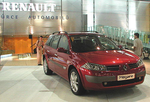 Renault Megane Grandtour a Renault Megane Sedan na brněnském autosalonu