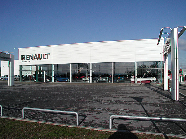 První pobočka prodejní sítě Renault Europe Automobiles v ČR