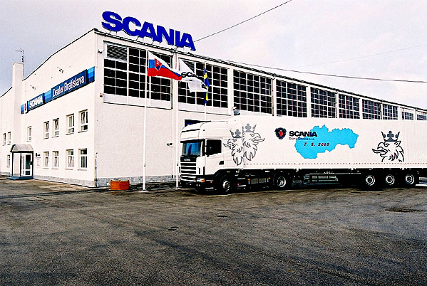 Scania zakládá vlastní dceřinou společnost na Slovensku