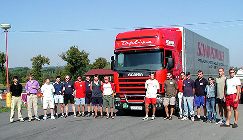 Titul nejlepšího řidiče kamionu České republiky získal 23. srpna 2003 Tomáš Loskot a jako odměnu zájezd pro dva do Brazilie