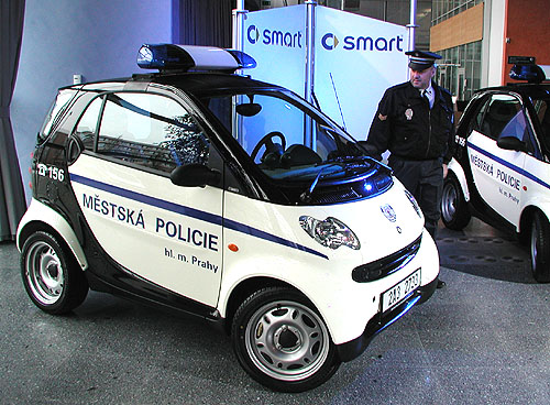 smart pro pražské strážníky