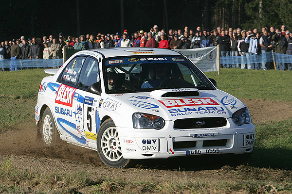 Štajf na Subaru Impreza Spec. C úspěšný na rallye v Rakousku