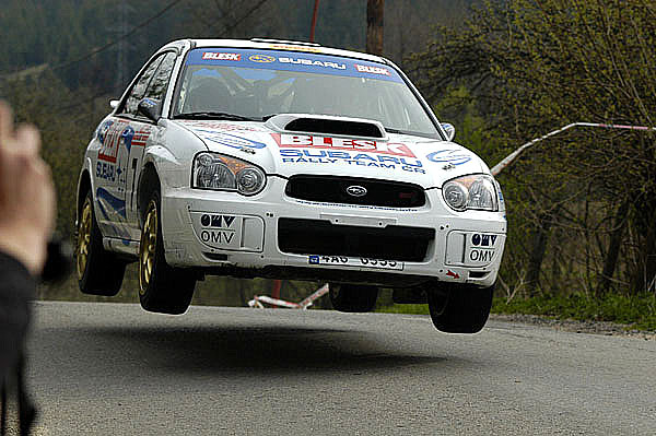 Tatry naznačily slibnou budoucnost posádky týmu Subaru ČR