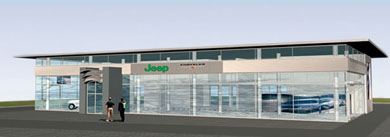 Nové prodejní centrum Chrysler a Jeep®