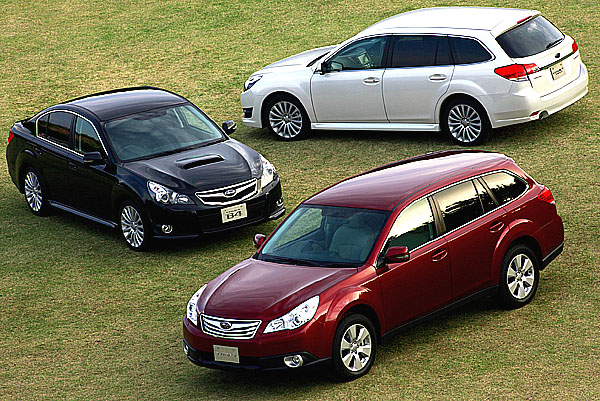 Japonská premiéra zcela nové modelové řady Subaru Legacy – podrobná informace