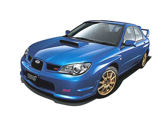 Subaru Impreza WRX STI pro závody