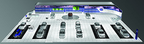 Expozice Subaru na autosalonu v Ženevě (tiskové dny 2.-3. března, veřejnost od 4. do 14. března)