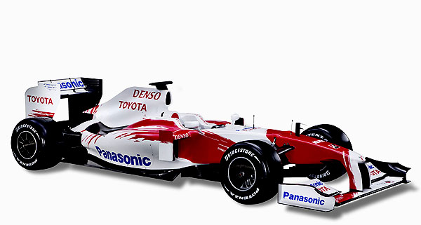 Závodní tým Panasonic Toyota Racing zahajuje rok 2009 celosvětovou premiérou