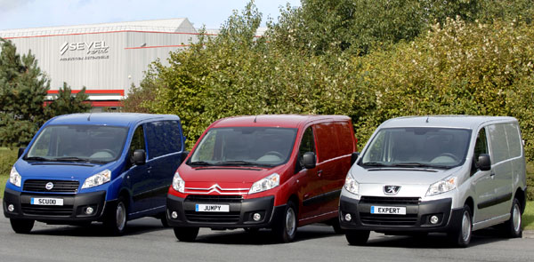 PSA Peugeot Citroën a Fiat představují nové kompaktní furgony