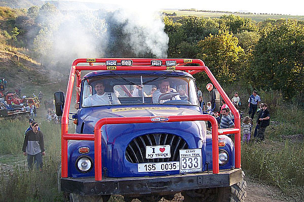 Konec sezóny 2004 Českého Truck Trialu