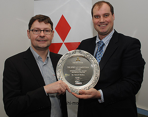 Václav Pech oceněn RalliArt “Driver of the Year 2008“