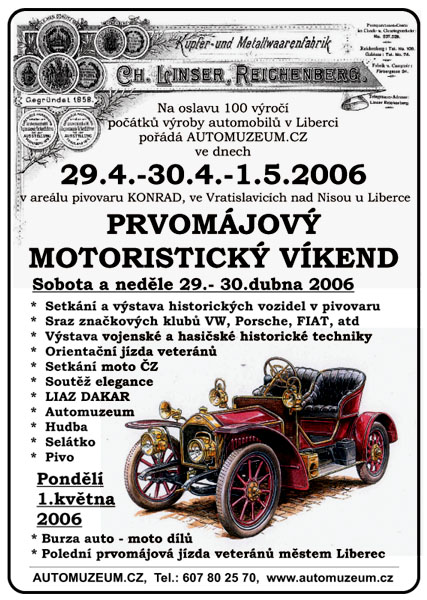 Jarní motoristické setkání ve Vratislavicích nad Nisou