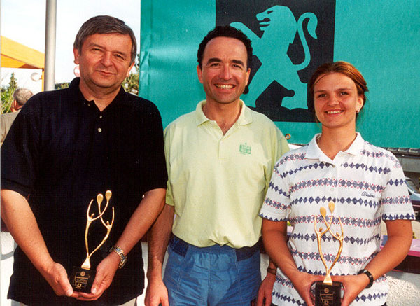 Tenisový Rencontres Peugeot Roland Garros 2001 Brna