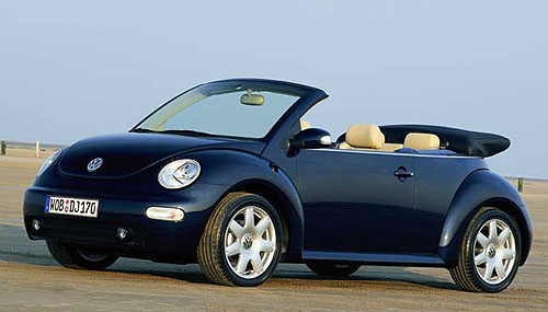 Volkswagen New Beetle také jako kabriolet